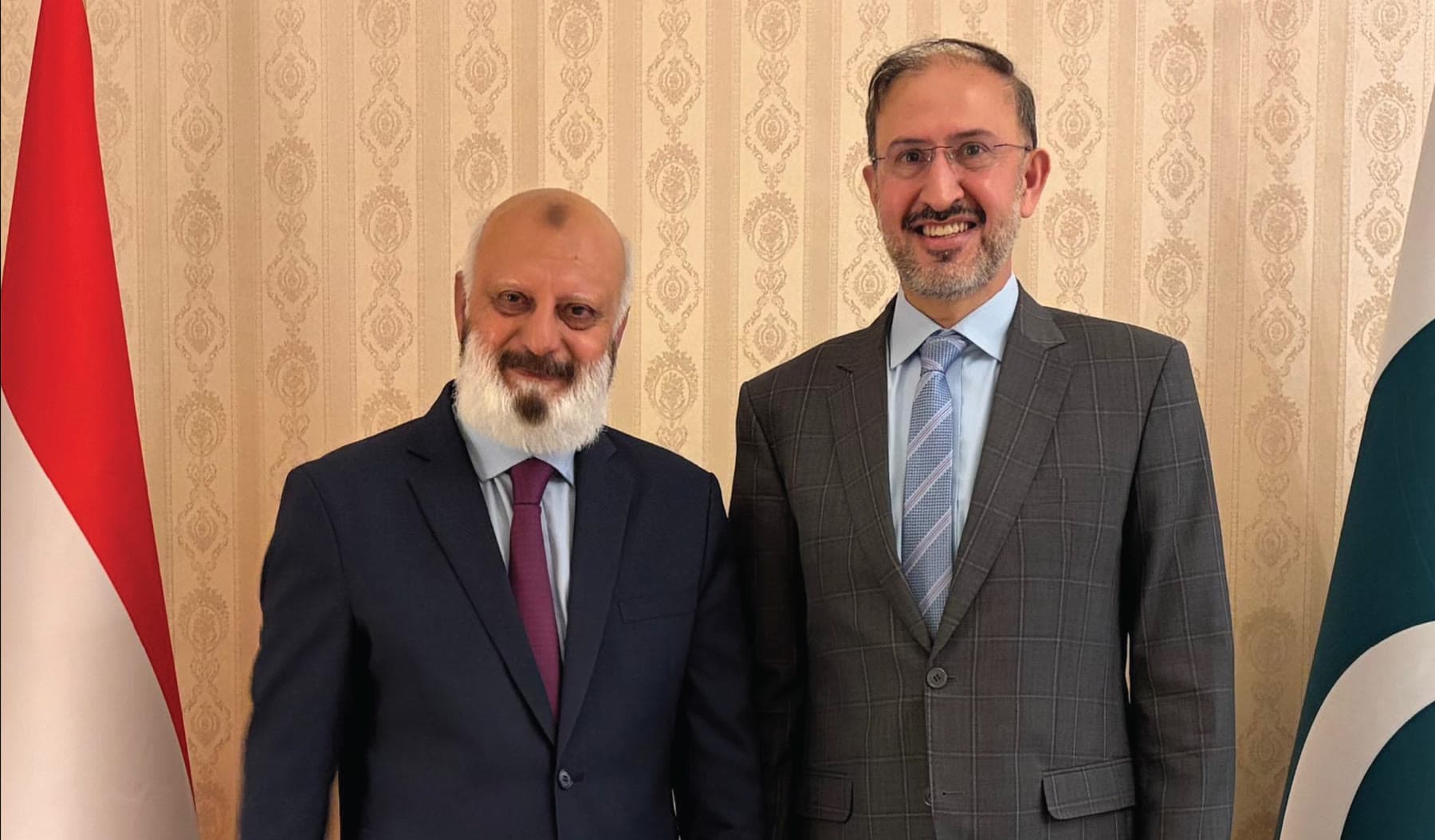 With Pakistan’s Ambassador to the Netherlands