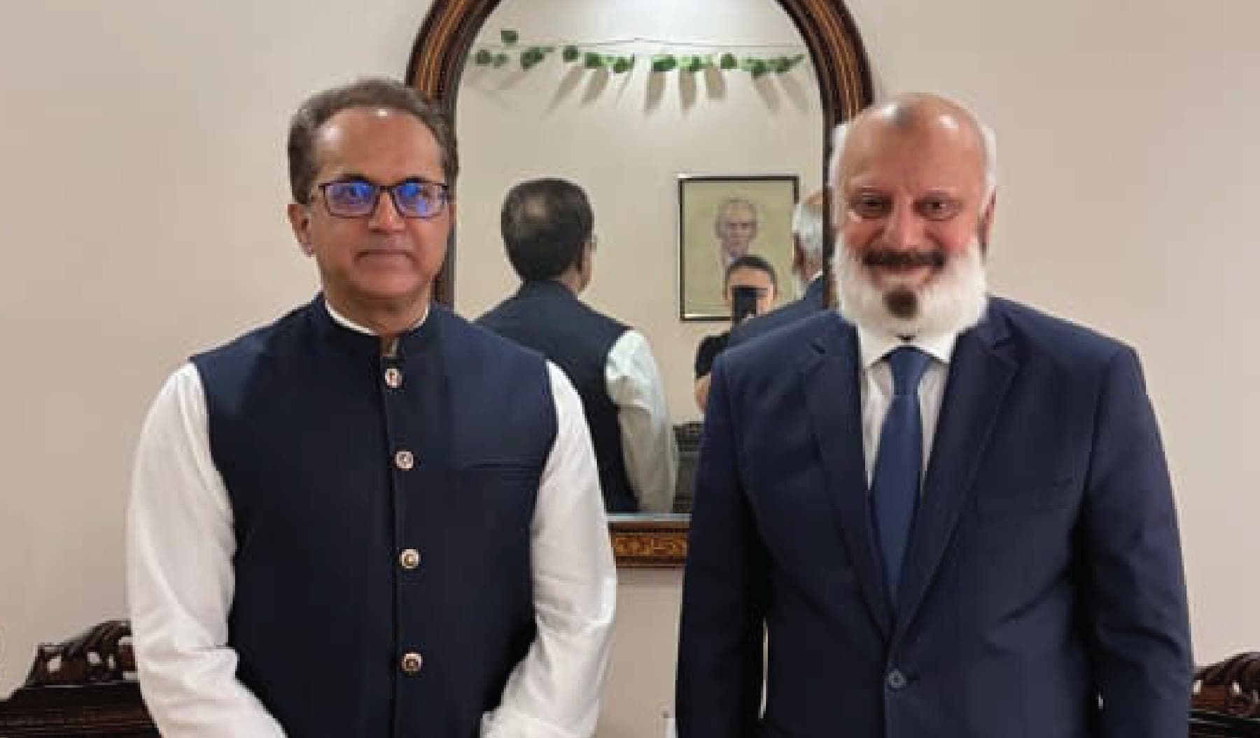 Meeting the Ambassador of Uzbekistan
