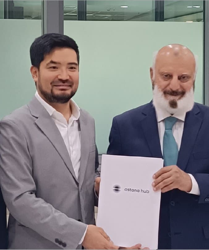 Signing with Alem.ai, Kazakhstan’s AI centre